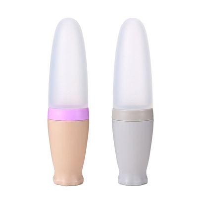 Mua Phthalate BPA Latex Free Silicone Baby Teether Muỗng bú bình Dòng chảy trung bình online manufacture