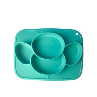 Mua Bộ đĩa ăn cho bé miễn phí Bpa hình con ong tùy chỉnh có thìa và nĩa online manufacture