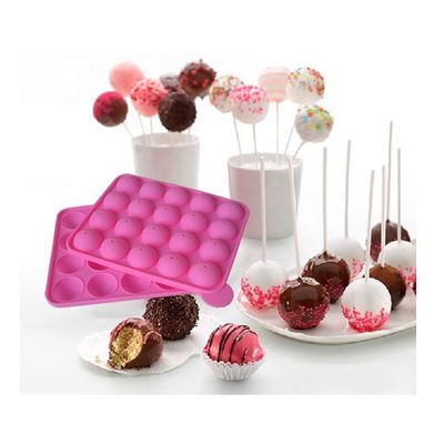 Mua Khuôn kẹo kẹo tròn 3D Silicone Lollipop Logo tùy chỉnh bền vững Thân thiện với môi trường online manufacture