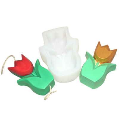 Mua Khuôn nến hoa tulip linh hoạt bằng silicon Khuôn điêu khắc khối có thể tái sử dụng tùy chỉnh online manufacture
