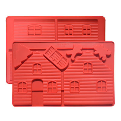 Mua Dụng cụ làm bánh bằng silicon 3D Ngôi nhà hình vuông Handmade Tự làm xà phòng silicon Khuôn online manufacture