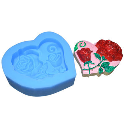 Mua Dụng cụ làm bánh bằng silicon Thân thiện với môi trường Bền vững 3d Hoa hồng Hình dạng Khuôn silicon mềm online manufacture