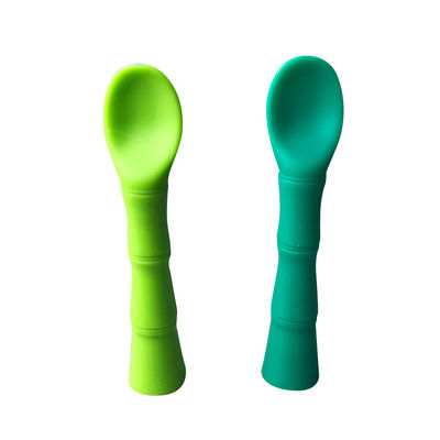 Mua Sản phẩm silicon trẻ em không chứa BPA Đồng bằng Muỗng tre Kích thước tùy chỉnh online manufacture