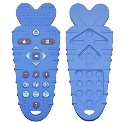 Mua Durable silicone Baby Teether Custom Color Soft TV Remote Teether online manufacture