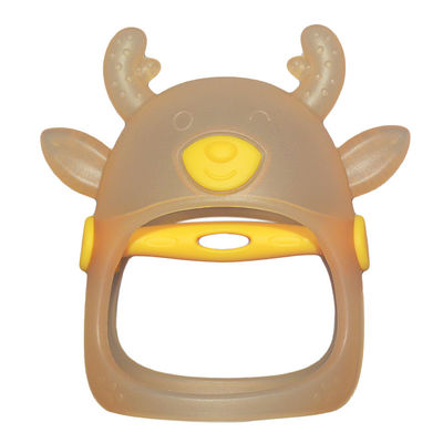 Mua Dishware loại silicone Baby Teether không độc hại bề mặt mịn online manufacture