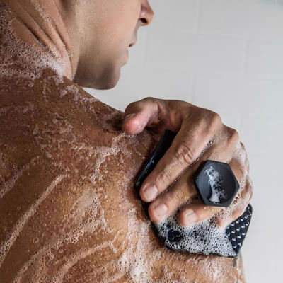 Mua Sản phẩm tắm trẻ em MHC Đen Xử lý da đầu Massage Làm sạch khuôn mặt Làm sạch mặt rửa nước tắm cơ thể Cute silicone brush online manufacture