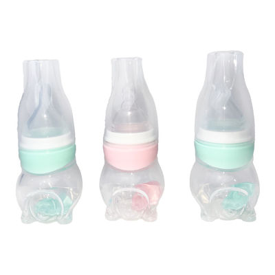 Đồ chơi mọc răng sơ sinh miễn phí BPA Bình sữa Lưu lượng trung bình Tùy chỉnh