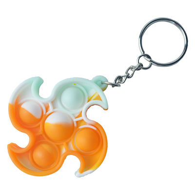 Cối Xay Gió Đồ Chơi Giáo Dục Cho Trẻ Em Giảm Căng Thẳng Móc Khóa Bubble Pop Fidget Toy