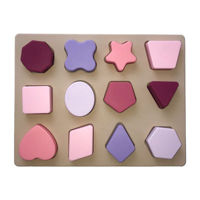 Đồ chơi giáo dục bằng silicon DIY Geometry 3D Jigsaw Puzzle Tùy chỉnh