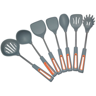 Bộ dụng cụ nấu ăn bằng thìa silicone tùy chỉnh Kitchenaid 8 miếng thân thiện với môi trường