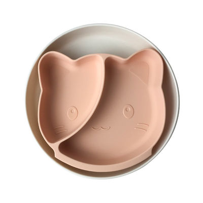 Khay đựng thức ăn bằng silicon miễn phí cho trẻ em bằng nhựa BPA