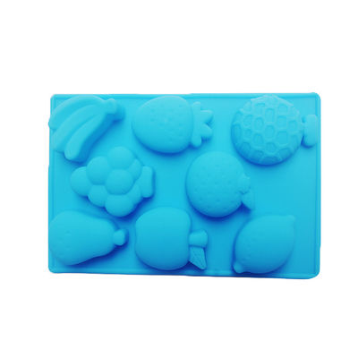 Bánh hình chữ nhật Khuôn silicon hình trái cây Handmade Tự làm thân thiện với môi trường