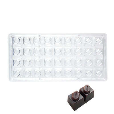 Cube Shape Khuôn sô cô la tùy chỉnh Khuôn làm sô cô la silicon 3D DIY PS