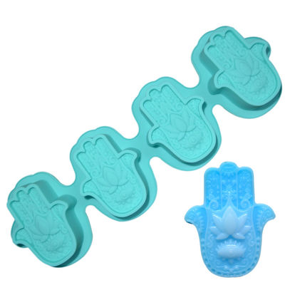 Khuôn xà phòng silicone tùy chỉnh bền vững Khả năng chịu nhiệt độ thả