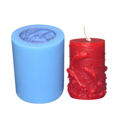 Khuôn nến silicon hình cá heo Khuôn nến 3D bền vững