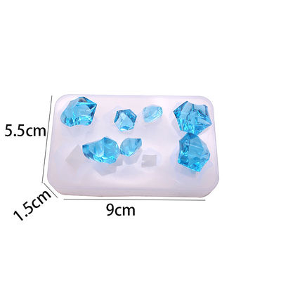 Khuôn nhựa silicon tùy chỉnh Khuôn làm bằng tay khay silicon đá quý cho nhựa Epoxy