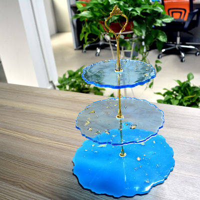 Khuôn Coaster Nhựa Silicon 3 Lớp Trang Trí Bánh Khuôn Coaster Tròn