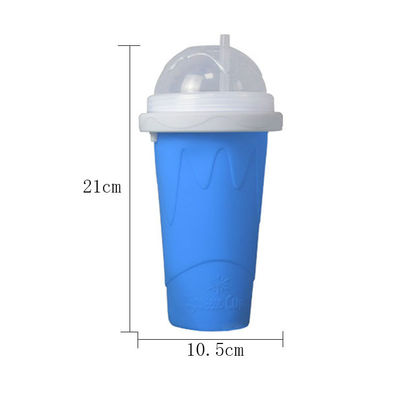 Hộp đựng kem silicone ngoài trời Smoothie Cup tùy chỉnh có nắp