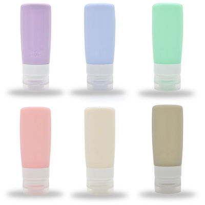 Chai nước silicone du lịch Trại tùy chỉnh bền vững 60ml Chai chia silicone