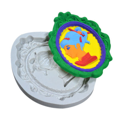 Khuôn làm bánh silicone chuyên nghiệp OEM Para Fondant Woman Shaped