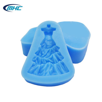 Dụng cụ làm bánh bằng silicon Handmade Tự làm Bền vững Đầm Hình Trang trí bánh Khuôn silicon