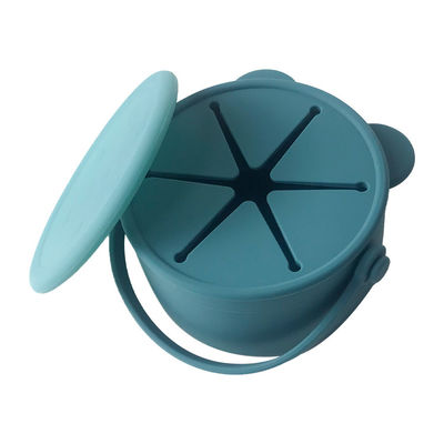 Bát ăn dặm bằng silicon cho trẻ em Hình gấu không chứa BPA Bát tập cho bé Tùy chỉnh