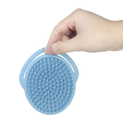 Sản phẩm silicon dành cho trẻ em， Bàn chải mát xa dầu gội đầu bằng silicon cấp thực phẩm Thân thiện với môi trường
