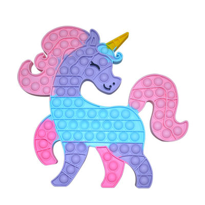Unicorn Penguin Desktop Puzzle Kids Đồ chơi giáo dục bằng silicon Giải nén Báo chí