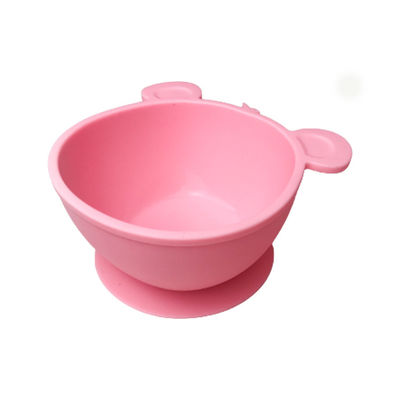 Ứng dụng quảng cáo silicone Baby Bear Bowl với hút cao độ bền