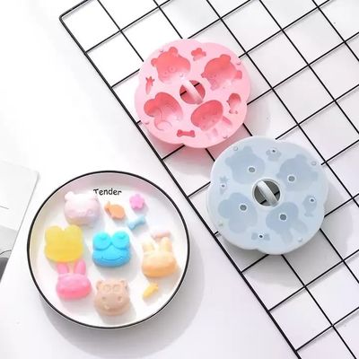 Microwave Safe Silicone Baby Food Storage Tủ đông chứa chứa nắp