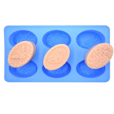 MHC OEM hình lá silicone xà phòng khuôn tùy chỉnh tạo khuôn xà phòng với logo trong khuôn