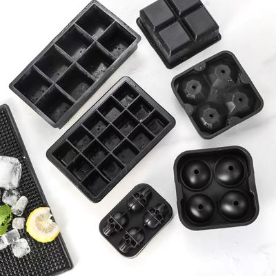 MHC Ứng dụng nén silicone Ice Cube Tray cho tùy chỉnh Cáp kích thước máy làm quả bóng đá di động