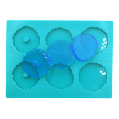 MHC tùy chỉnh tùy chỉnh kích thước DIY thủ công 6 lỗ ốc oxy silicone khuôn đồ trang sức