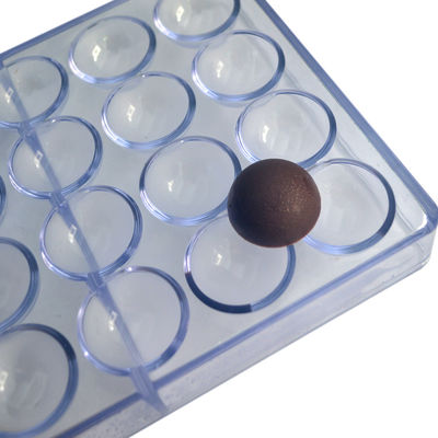 MHC Food Grade 3D Hard Plastic Chocolate Mold Professional Holographic Chocolate Mold Diy