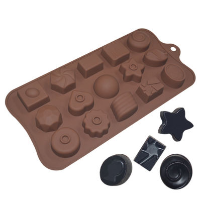 MHC Food Grade Christmas Style 3D Silicone Chocolate Mold bán buôn miễn phí Bpa
