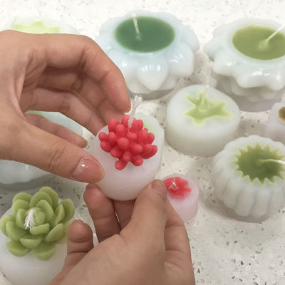 Succulent Candle Mold bền MHC độc đáo 3d nến nhỏ Succulent Mini làm bánh công cụ loại khuôn
